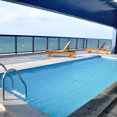 Super Duplex Beira Mar Na Melhor Praia De Maceio-Neo 709 Exterior photo